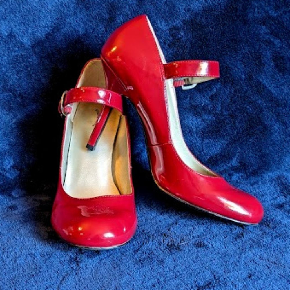 Red high heels
